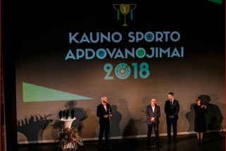 "Kauno sporto apdovanojimai 2018": "Žalgirio", Š.Jasikevičiaus ir "Žalgirio" arenos triumfas