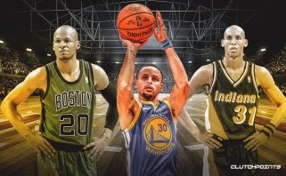 S.Curry tapo trečiuoju žaidėju NBA istorijoje pasiekusiu 2500 pataikytų tritaškių ribą
