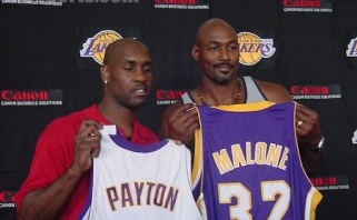 G.Paytonas: mes su K.Malone'u planavome sujungti jėgas gerokai anksčiau iki perėjimo į "Lakers"