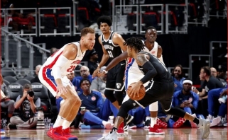 NBA: Griffino sulaukę "Pistons" neprilygo Russello vedamiems "Nets" (rezultatai) 